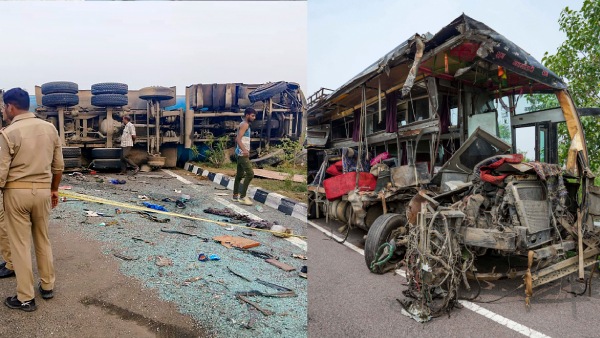 Accident On Lucknow-Agra Expressway