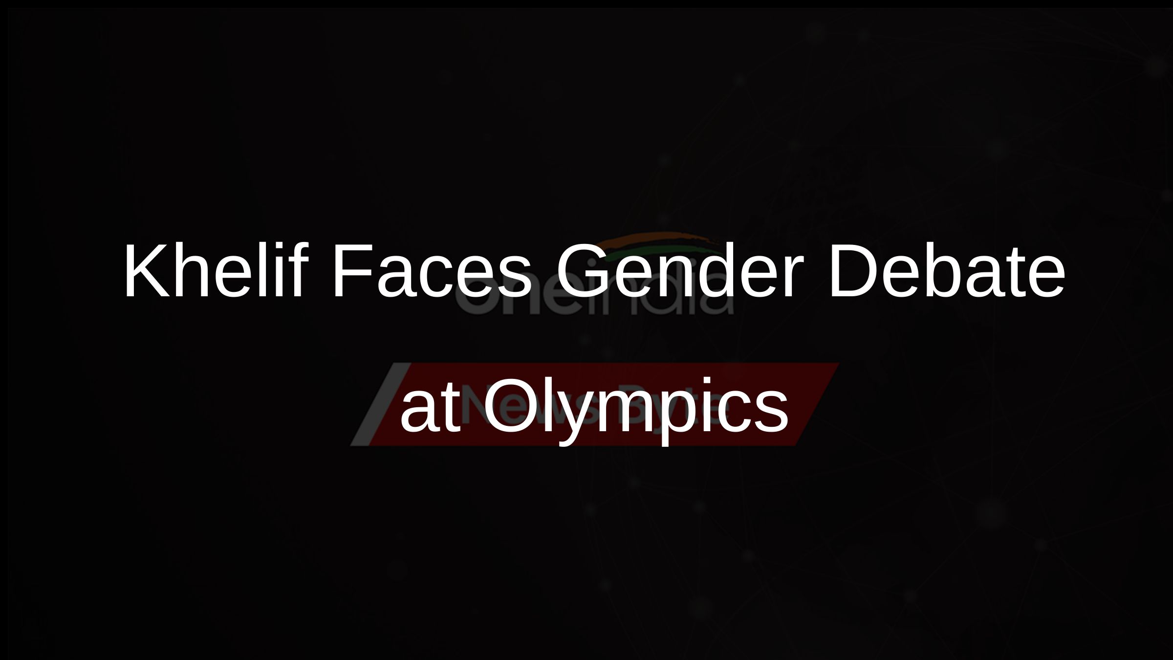 Imane Khelif Algerian Boxer's Gender Controversy at Paris Olympics