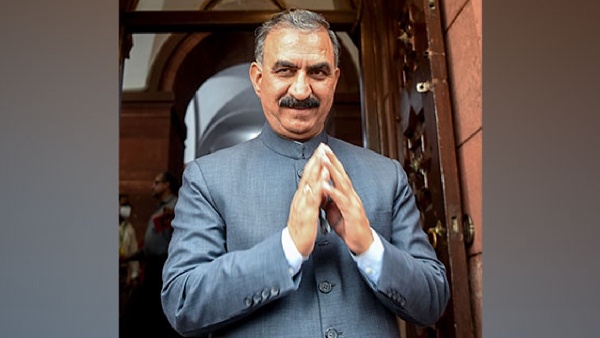 Himachal Pradesh CM Sukhvinder Singh Sukhu