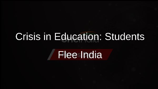 Crisis in Education: Students Flee India