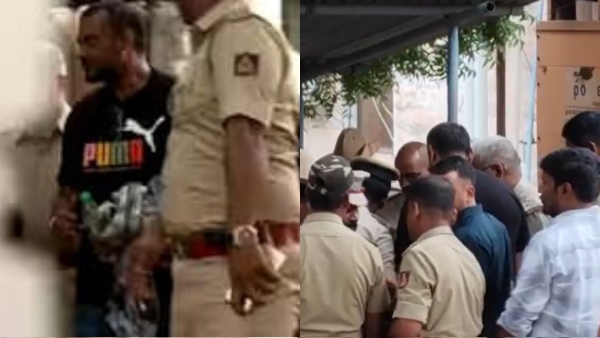 Actor Darshan s Bellary Jail Entry The Branded T-Shirt And Goggles Everyone s Talking About