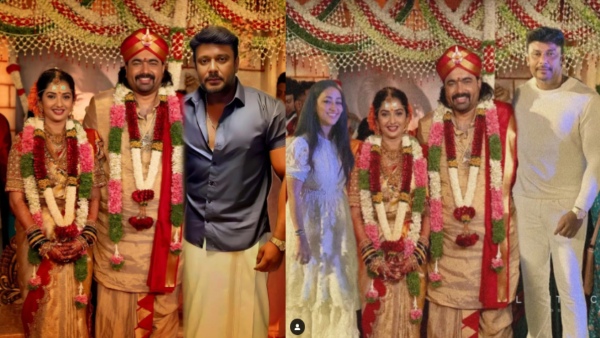 Did Darshan Secretly Attend Filmmaker Tharun Sudhir s Marriage In Bengaluru Here s The Truth Did Darshan Secretly Attend Filmmaker Tharun Sudhir s Marriage In Bengaluru Here s The Truth