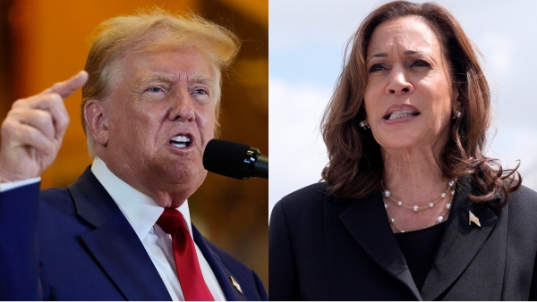 Donald Trump Blames Kamala Harris