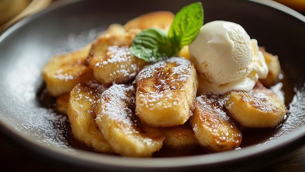 Fried Bananas Dessert