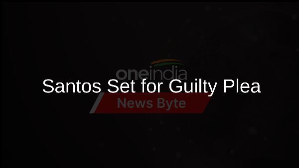 Santos Set for Guilty Plea