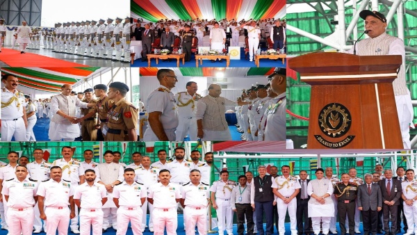 India s 2nd Nuclear-Powered Missile Submarine Commissioned In Presence Of Rajnath