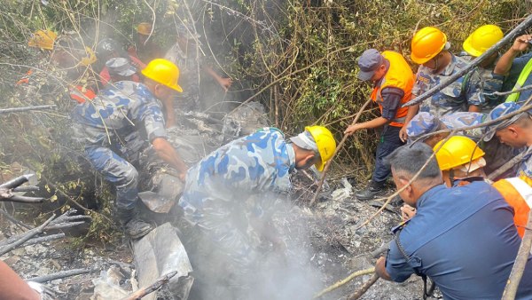 Nepal Helicopter Crash 5 Dead Bodies Recovered