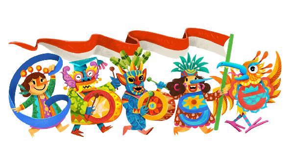 Google Doodle Celebrates Indonesia Independence Day 2024 With Vibrant Illustration
