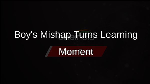 Boys Mishap Turns Learning Moment