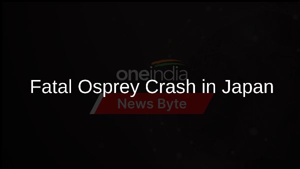 Fatal Osprey Crash in Japan