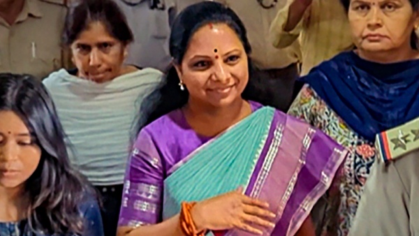 Bharat Rashtriya Samiti BRS MLC K Kavitha