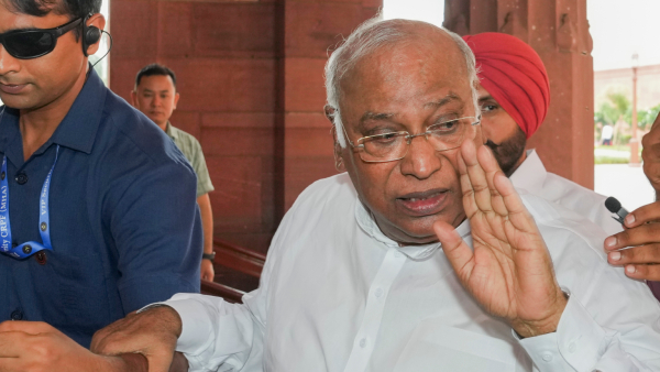 Congress president Mallikarjun Kharge