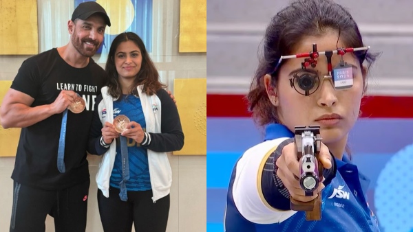 John Abraham Meets Manu Bhaker