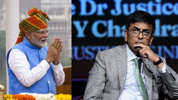 Modi s UCC Push In Independence Day Speech CJI Chandrachud s Reaction Goes Viral On Social Media