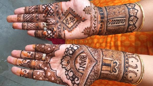 Stylish Mehndi Designs For Rakhi