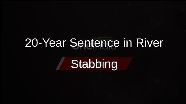 20-Year Sentence in River Stabbing
