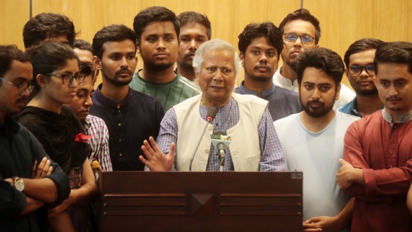 Nobel peace laureate Muhammad Yunus