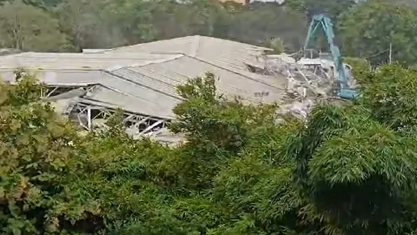 Nagarjuna s Convention Center Demolished For Encroaching On Hyderabad Lake