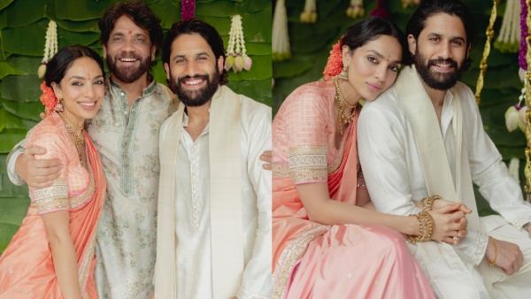 Naga Chaitanya Engaged To Sobhita Dhulipala Photos From Engagement Out