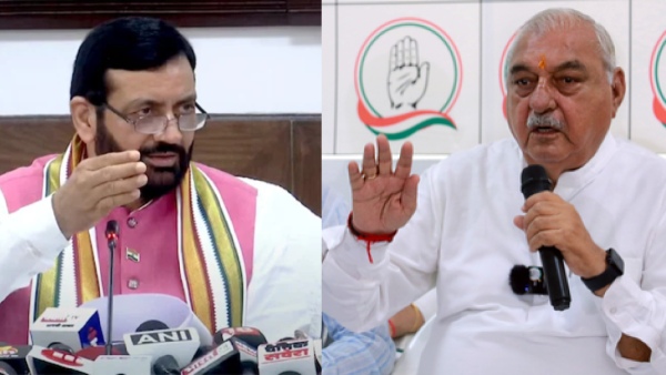 Nayab Singh Saini and Bhupinder Singh Saini Nayab Singh Saini and Bhupinder Singh Saini