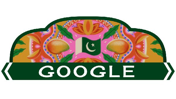 Google Doodle Celebrates Pakistan Independence Day 2024 With Traditional Truck Illustration