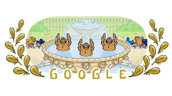 Google Doodle Celebrates Second Day Of Artistic Swimming At Paris Games