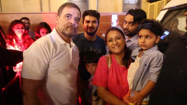 Rahul Gandhi Gets Welcomed In Srinagar
