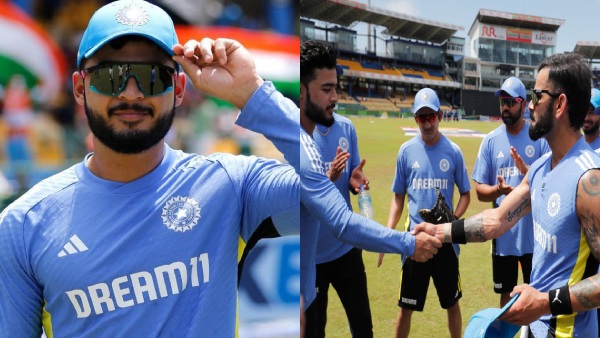 Something Is Special In You Virat Kohli Presents ODI Cap To Riyan Parag Wishes Luck To Rajasthan Royals Star Something Is Special In You Virat Kohli Presents ODI Cap To Riyan Parag Wishes Luck To Rajasthan Royals Star
