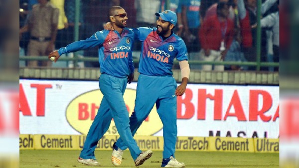 Shikhar Dhawan and Rohit Sharma