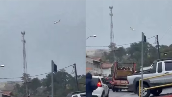 S o Paulo Plane Crash Aircraft With 62 Passengers Crashes In Brazil Incident Captured On Camera