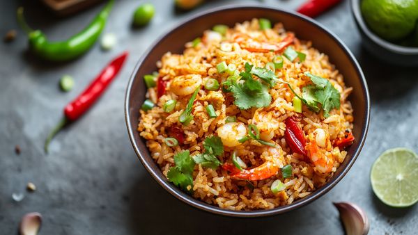 Easy Seafood Fried Rice