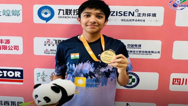 ODMian Tanvi Patri Shines on Intl Stage Wins Under-15 Girls Singles Badminton Asia Junior Championships