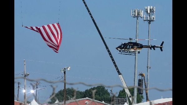 Taser Used on Man at Trump Rally Taser Used on Man at Trump Rally