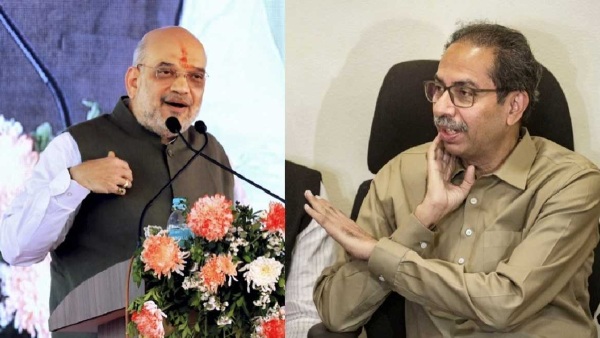 Amit Shah and Uddhav Thackeray Amit Shah and Uddhav Thackeray