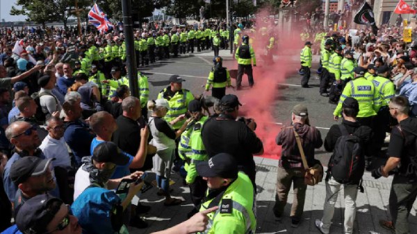 UK Cities Erupt in Violence