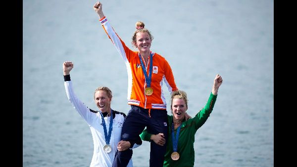 Senkute Wins Historic Medal