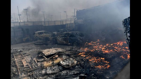 Hope as Athens Wildfire Battle Sees Wind Drop