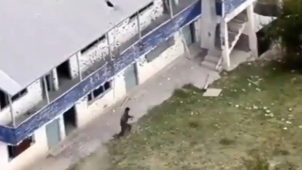 J amp amp K Showdown Drone Footage Unveils Intense Battle as Three Terrorists Are Neutralised in Baramulla