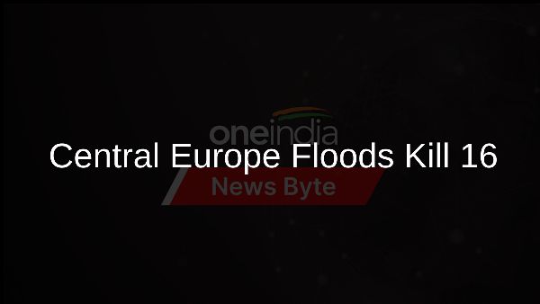 Central Europe Floods Kill 16