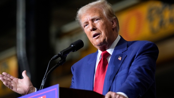 Republican presidential nominee former President Donald Trump