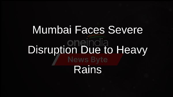 Mumbai Faces Severe Disruption Due to Heavy Rains