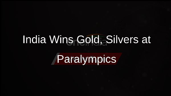 India Wins Gold, Silvers at Paralympics