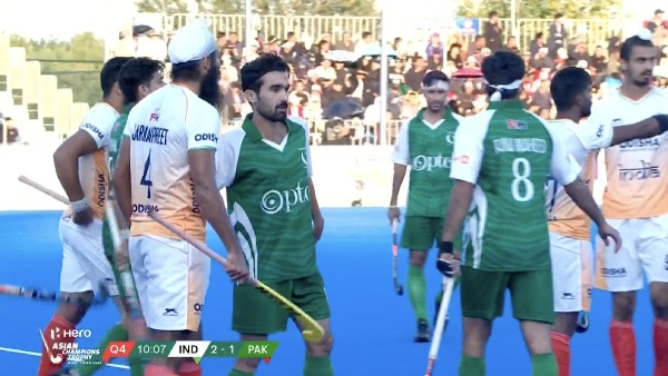 India vs Pakistan Hockey At Asian Champions Trophy