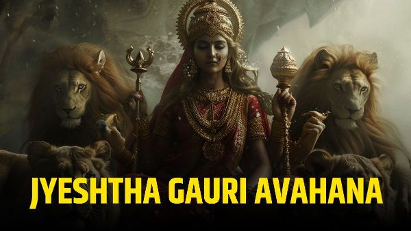 Jyeshtha Gauri Avahana 2024 Celebration Jyeshtha Gauri Avahana 2024 Celebration