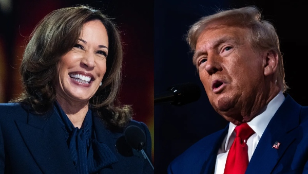 Kamala Harris and Donald Trump