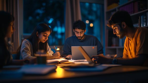 Balance Study Social Life and Sleep