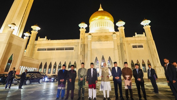 PM Modi s Brunei Visit Mosque Tour High Commission Inauguration And Strengthening Act East Ties