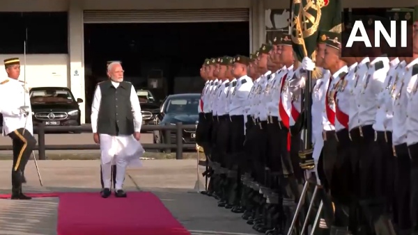 WATCH Video PM Modi Lands In Brunei For Historic Visit Aiming To Strengthen Bilateral Ties