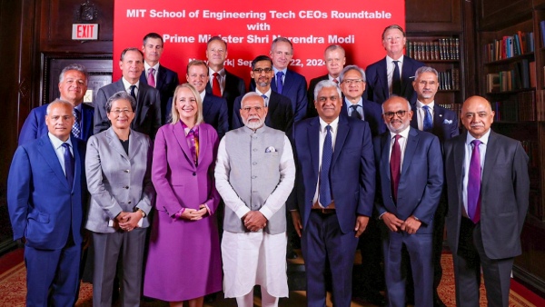 PM Modi Meets Tech Titans