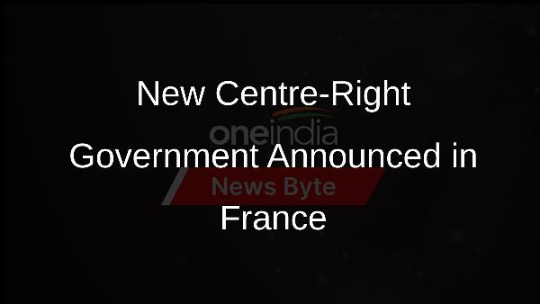 New Centre-Right Government Announced in France